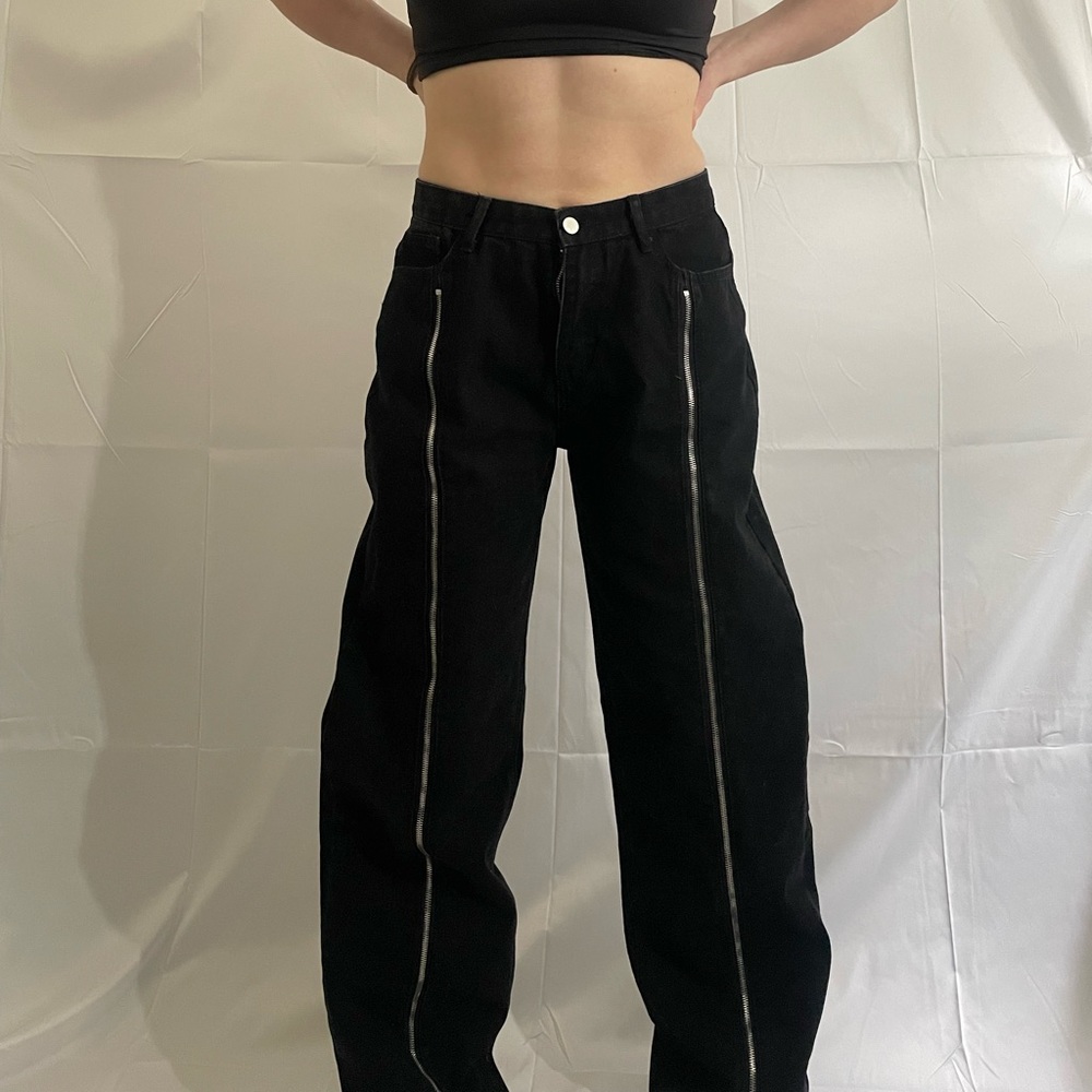 ZIPPER JEANS